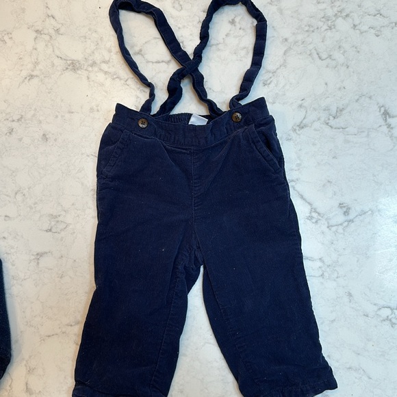 Janie & Jack 6-12m bundle pants & dog sweater - Picture 3 of 4